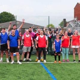 Football tournament at HFHC